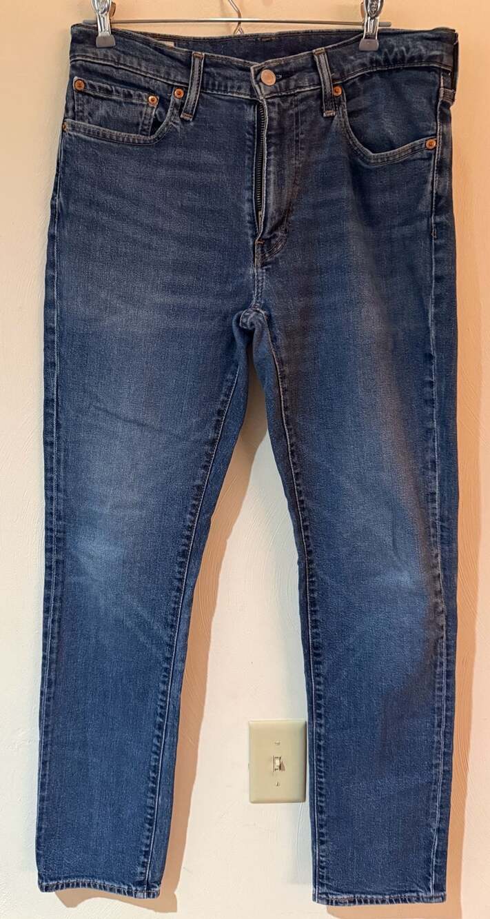 Levi’s 511 Slim Fit Jeans Men’s 33x32 Blue Denim Levi’s Premium Stretch